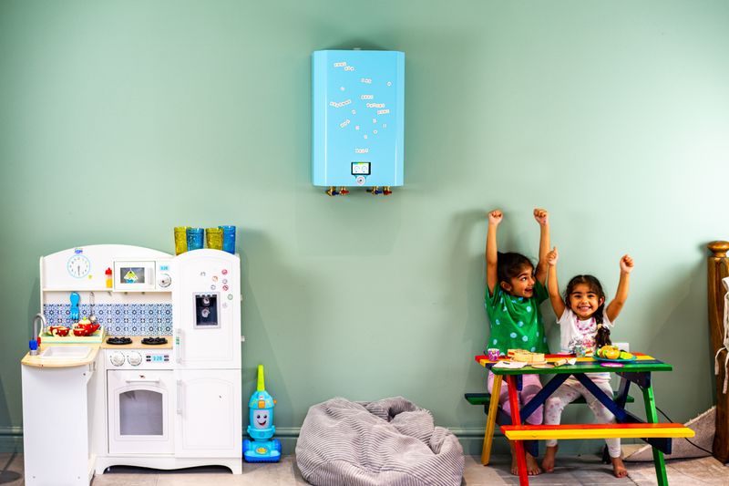 Photo of children playing with their toys